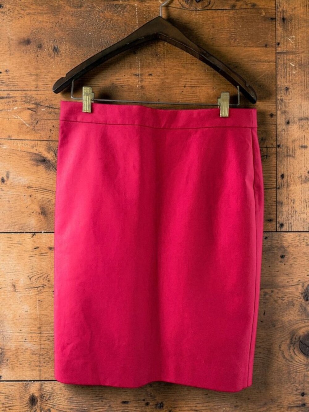 J. Crew No. 2 Pencil Pink Bi-Stretch Cotton Blend Skirt NWOT